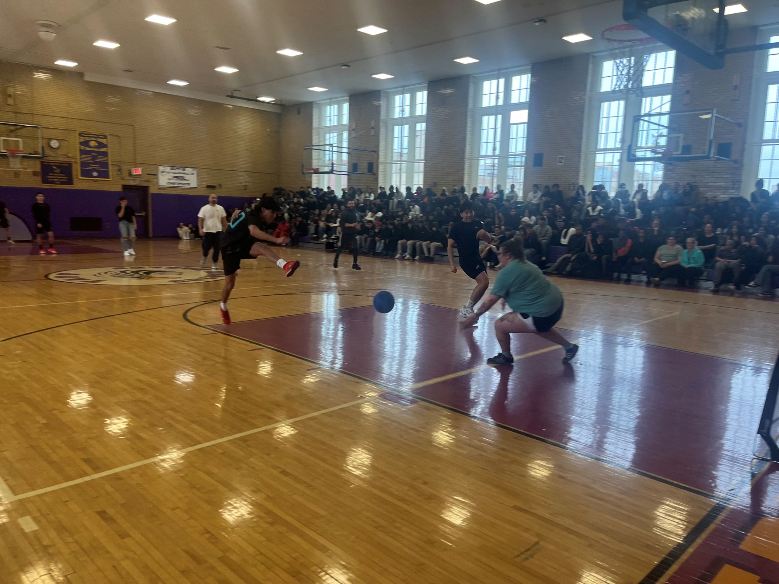 Staff Vs Seniors soccer